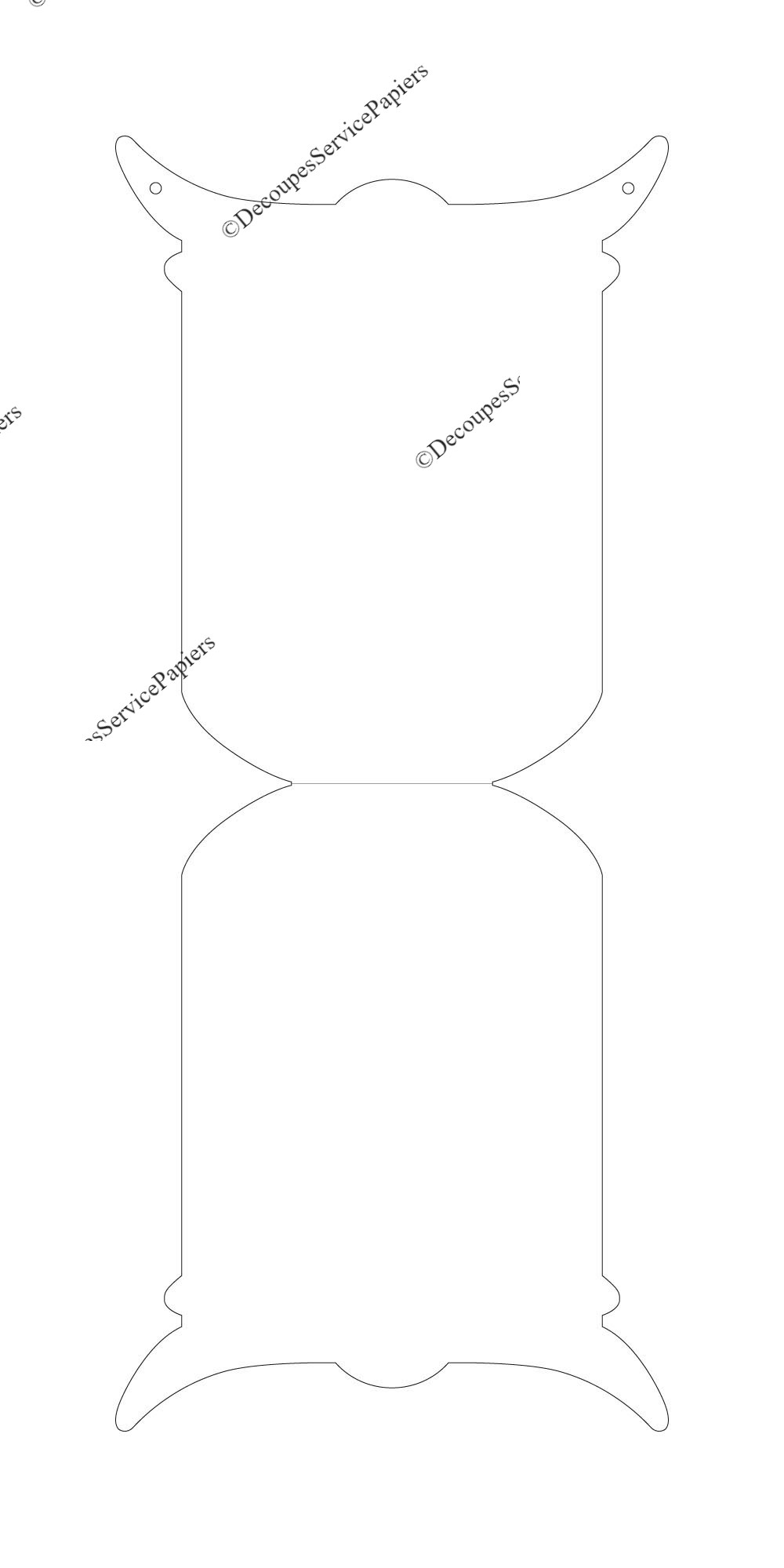 FANION CORNES F 248 X 582 O 248 X 291